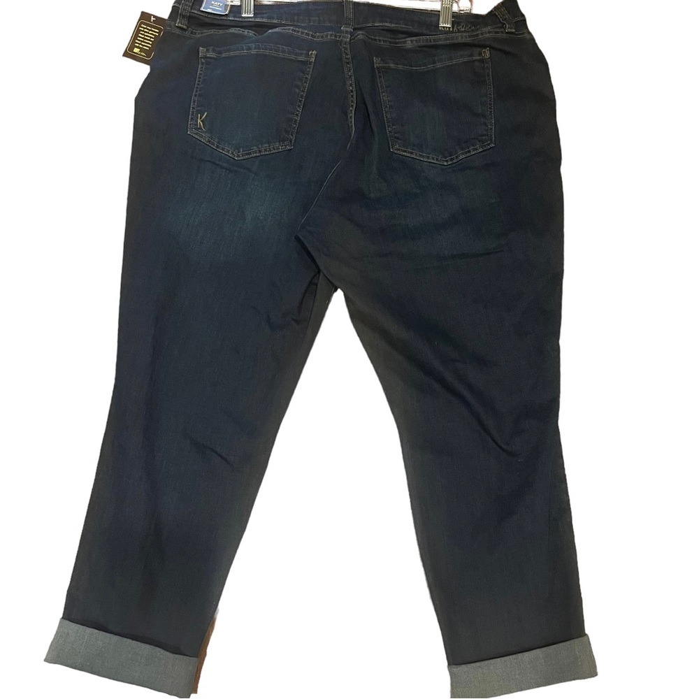 KUT FROM THE KLOTH Katy Boyfriend Dark Wash Jeans - Picture 13 of 13